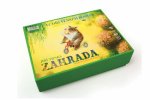 Dřevěné kostky - Zahrada - v papírové krabičce - s ilustracemi Jiřího Trnky