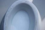 Sada starého porcelánu - 2 omáčníky a tácek