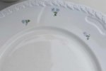 Porcelánový servírovací talíř - tác s kvítky