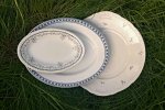 Tácek porcelánový s dekorem kvítků STERN