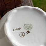 Konvička porcelánová se zlatou EPIAG
