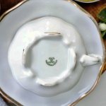 Porcelánová sada - mléčenka, cukřenka a dva šálky Pirken Hammer