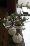 Vánoční ozdoba - koulička Velvet Frost - zelinkavá