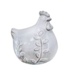 Slepička keramická s kvítky