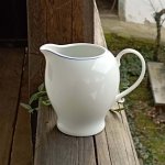 Mléčenka porcelánová - džbánek - bílá