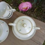 Porcelánova sada s kvítky
