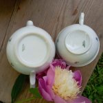Porcelánova sada s kvítky