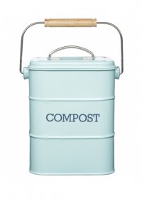 Plechová dóza COMPOST Nostalgia modrá