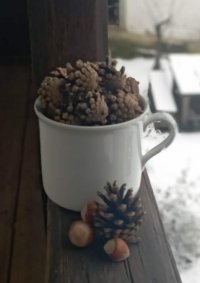 Hrnek - vařák bílý 1/2 l