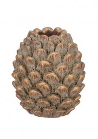 Svícen - šiška se zlatou