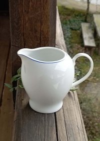 Mléčenka porcelánová - džbánek - bílá